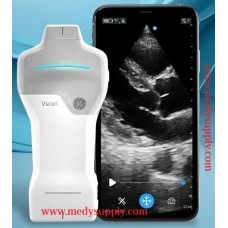 Vscan Air SL pocket GE ultrasound device with innovative double probe